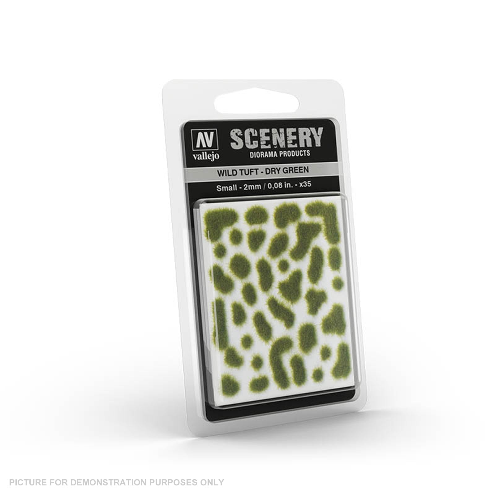 Vallejo Scenery - Wild Tuft - Dry Green - Small